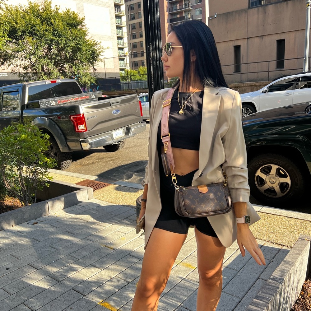 H&M tan blazer